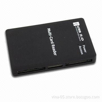 Multi-card Reader with Cable, Ideal for Computer Use